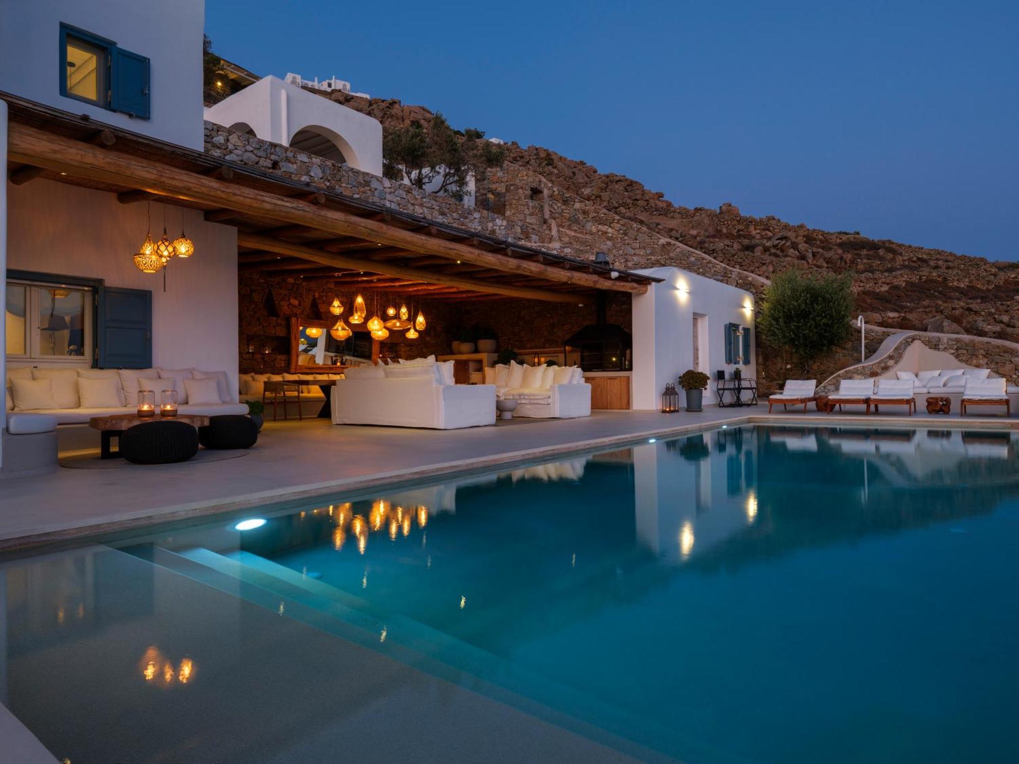 V&V Guest House - Luxury Suites Ornos  Exterior foto