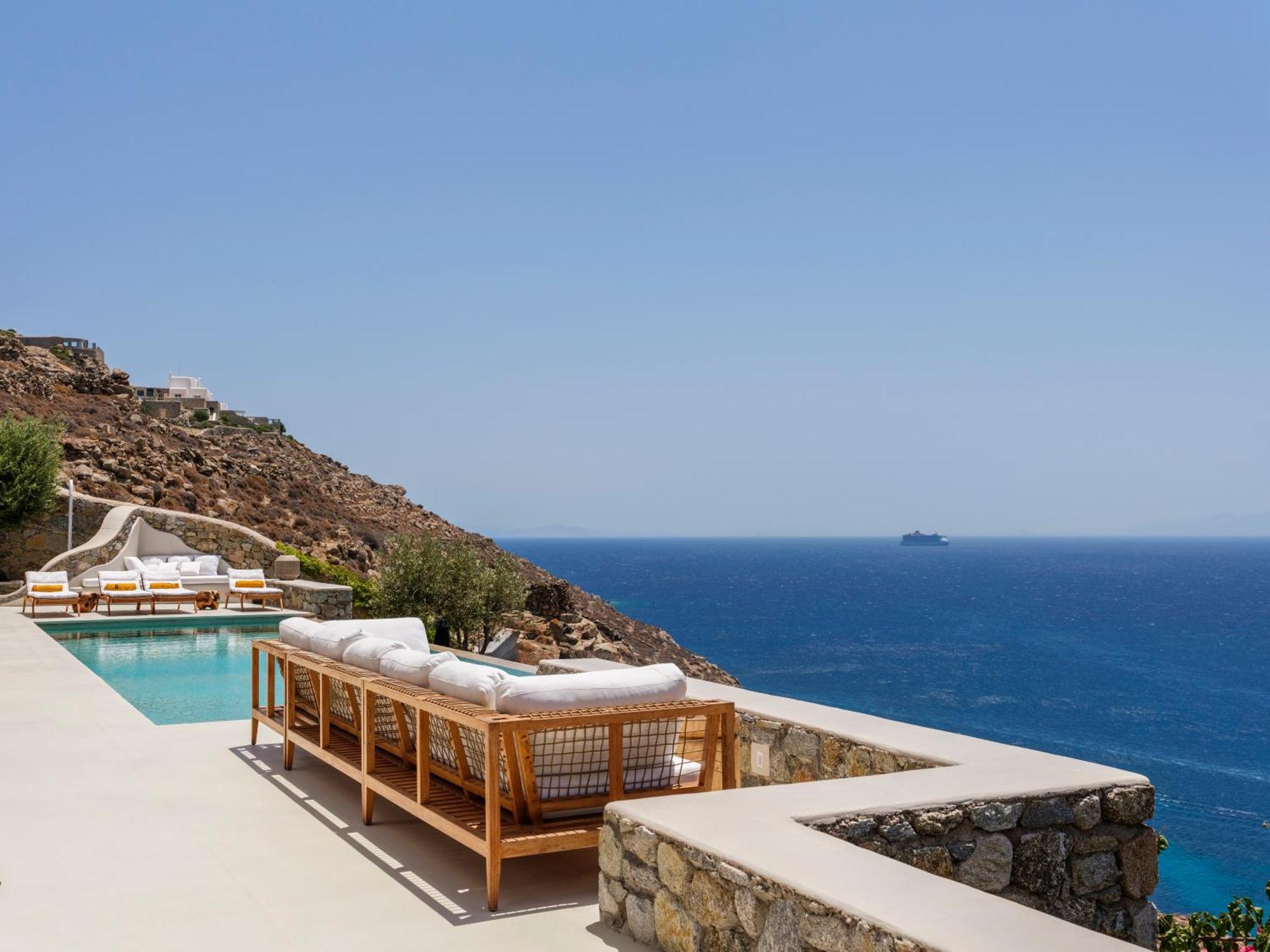 V&V Guest House - Luxury Suites Ornos  Exterior foto