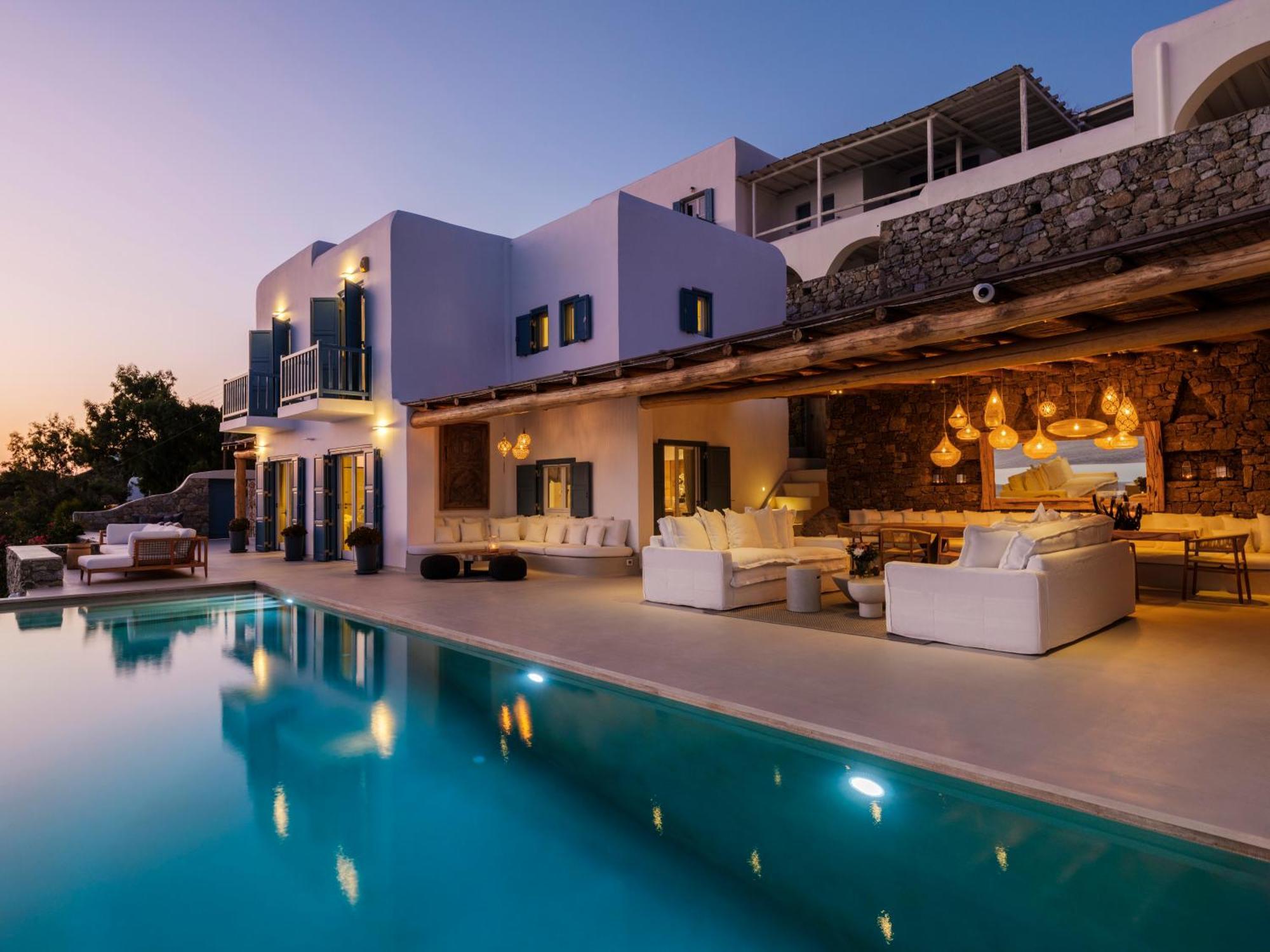 V&V Guest House - Luxury Suites Ornos  Exterior foto