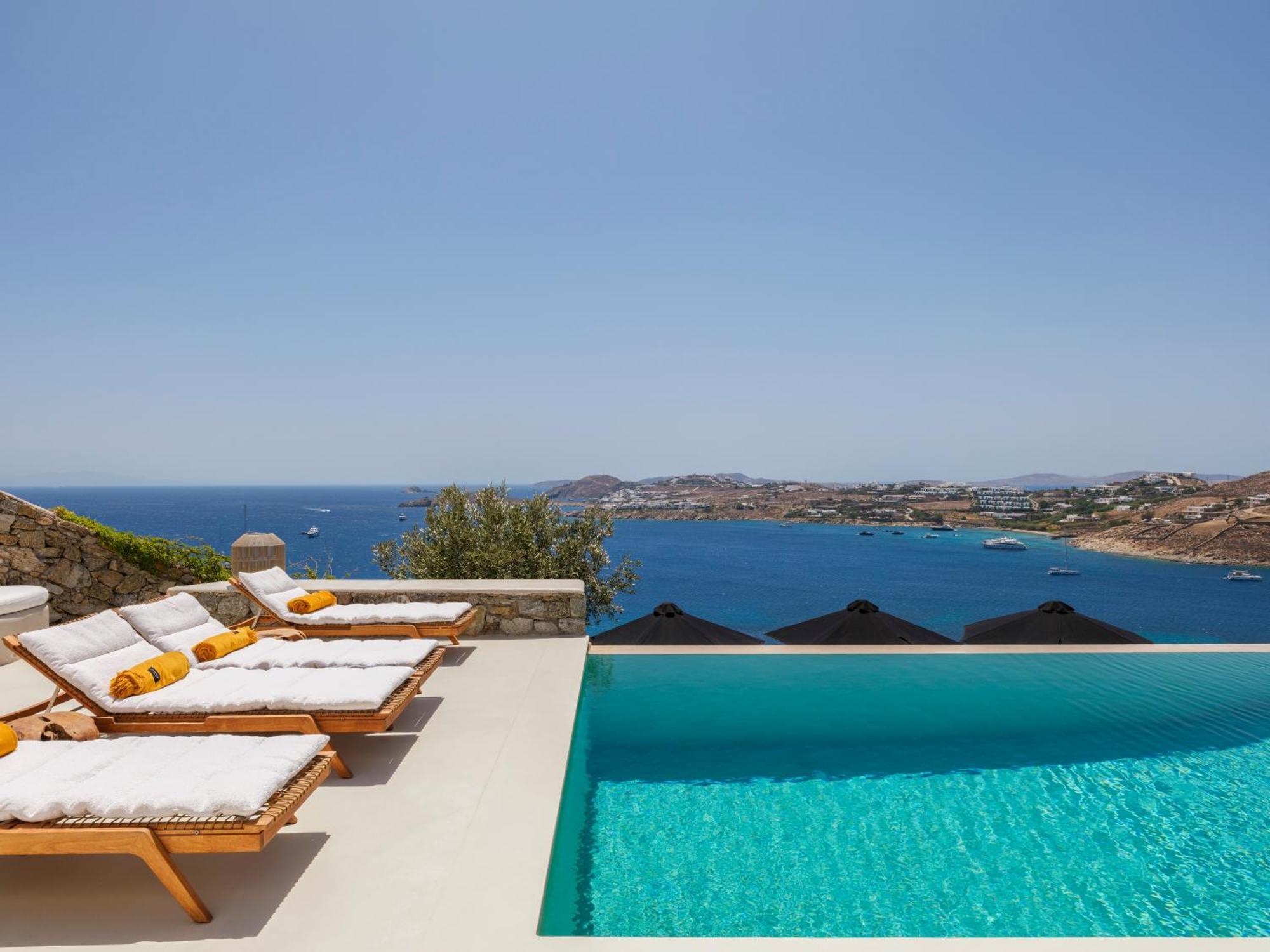 V&V Guest House - Luxury Suites Ornos  Exterior foto